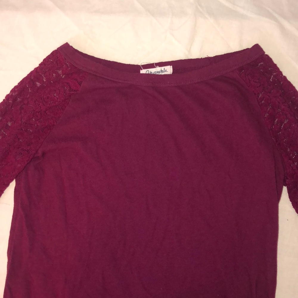 Purple Aeropostale long sleeve